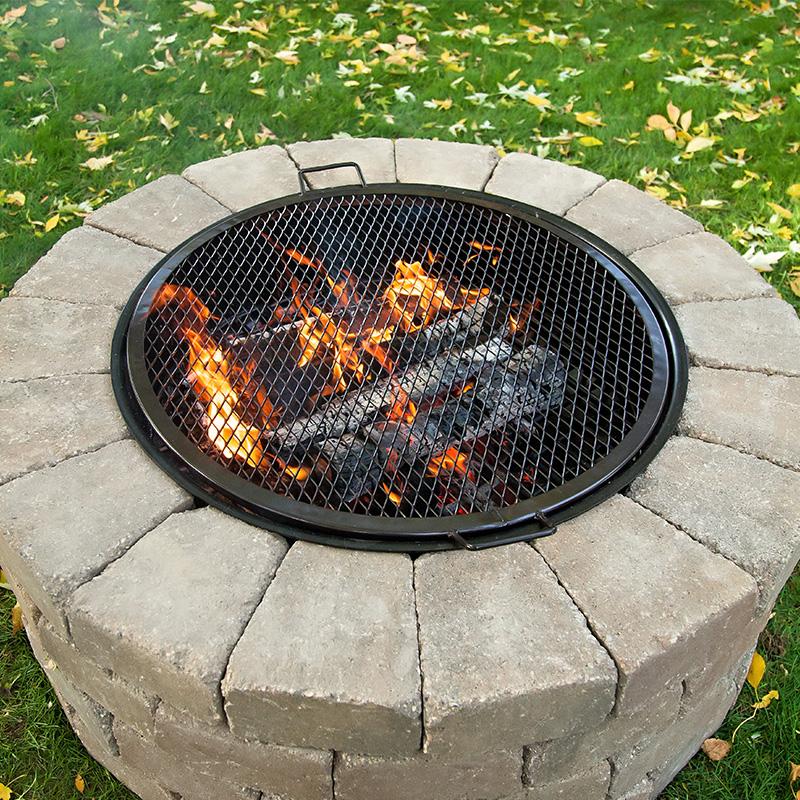 6 Outdoor Fire Pit Ideas Save Community, Fire Pit Grill Top